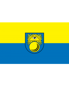 Flag: Bad Krozingen |  landscape flag | 1.35m² | 14.5sqft | 90x150cm | 3x5ft 