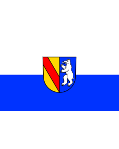 Flag: Bötzingen |  landscape flag | 1.35m² | 14.5sqft | 90x150cm | 3x5ft 