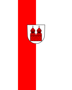 Flag: Bollschweil | portrait flag | 3.5m² | 38sqft | 300x120cm | 10x4ft