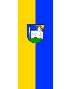 Flag: Breitnau | portrait flag | 3.5m² | 38sqft | 300x120cm | 10x4ft