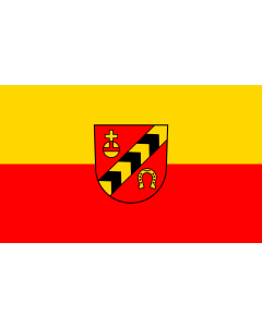 Flag: Buggingen |  landscape flag | 1.35m² | 14.5sqft | 90x150cm | 3x5ft 