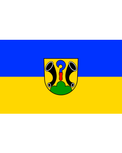 Flag: Ebringen |  landscape flag | 1.35m² | 14.5sqft | 90x150cm | 3x5ft 