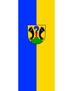 Flag: Ebringen | portrait flag | 3.5m² | 38sqft | 300x120cm | 10x4ft