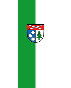 Flag: Feldberg (Schwarzwald) |  portrait flag | 3.5m² | 38sqft | 300x120cm | 10x4ft 