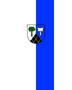 Flag: Glottertal | portrait flag | 3.5m² | 38sqft | 300x120cm | 10x4ft