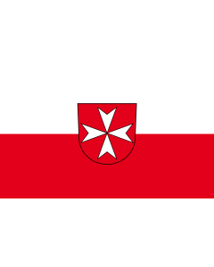 Flag: Heitersheim | landscape flag | 1.35m² | 14.5sqft | 90x150cm | 3x5ft