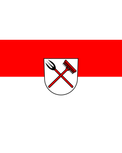 Flag: Heuweiler |  landscape flag | 1.35m² | 14.5sqft | 90x150cm | 3x5ft 