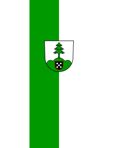 Flag: Hinterzarten | portrait flag | 3.5m² | 38sqft | 300x120cm | 10x4ft
