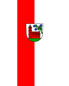 Flag: Lenzkirch | portrait flag | 3.5m² | 38sqft | 300x120cm | 10x4ft