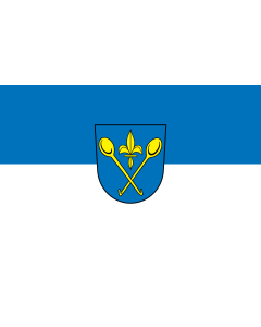 Flag: Löffingen |  landscape flag | 1.35m² | 14.5sqft | 90x150cm | 3x5ft 