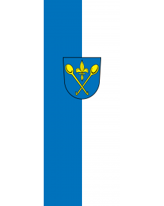 Flag: Löffingen |  portrait flag | 6m² | 64sqft | 400x150cm | 13x5ft 