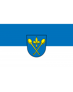 Flag: Löffingen |  landscape flag | 1.35m² | 14.5sqft | 90x150cm | 3x5ft 