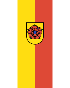 Flag: Merdingen |  portrait flag | 3.5m² | 38sqft | 300x120cm | 10x4ft 