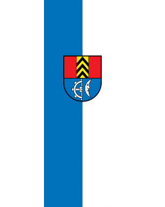 Flag: Müllheim |  portrait flag | 6m² | 64sqft | 400x150cm | 13x5ft 