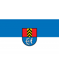 Flag: Müllheim |  landscape flag | 1.35m² | 14.5sqft | 90x150cm | 3x5ft 