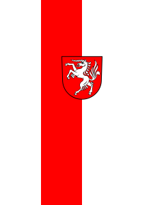 Flag: Oberried | portrait flag | 3.5m² | 38sqft | 300x120cm | 10x4ft