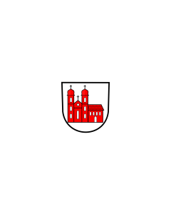Flag: St. Märgen |  landscape flag | 1.35m² | 14.5sqft | 90x150cm | 3x5ft 