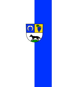 Flag: Schallstadt | portrait flag | 3.5m² | 38sqft | 300x120cm | 10x4ft