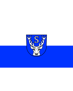Flag: Schluchsee |  landscape flag | 1.35m² | 14.5sqft | 90x150cm | 3x5ft 