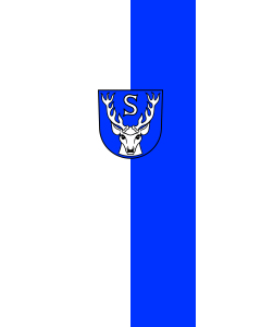 Flag: Schluchsee | portrait flag | 3.5m² | 38sqft | 300x120cm | 10x4ft