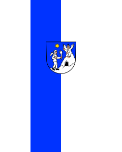 Flag: Sulzburg | portrait flag | 3.5m² | 38sqft | 300x120cm | 10x4ft