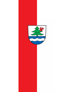Flag: Titisee-Neustadt |  portrait flag | 3.5m² | 38sqft | 300x120cm | 10x4ft 