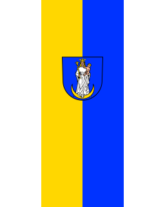 Flag: Umkirch | portrait flag | 3.5m² | 38sqft | 300x120cm | 10x4ft