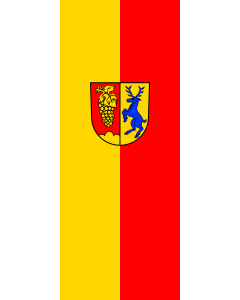 Flag: Ehrenkirchen | portrait flag | 3.5m² | 38sqft | 300x120cm | 10x4ft