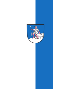 Flag: Biederbach |  portrait flag | 3.5m² | 38sqft | 300x120cm | 10x4ft 