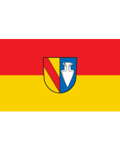 Flag: Denzlingen |  landscape flag | 1.35m² | 14.5sqft | 90x150cm | 3x5ft 