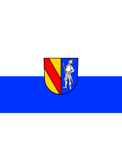 Flag: Emmendingen |  landscape flag | 1.35m² | 14.5sqft | 90x150cm | 3x5ft 