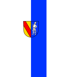 Flag: Emmendingen | portrait flag | 3.5m² | 38sqft | 300x120cm | 10x4ft