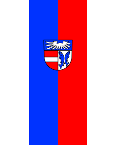 Flag: Kenzingen | portrait flag | 3.5m² | 38sqft | 300x120cm | 10x4ft