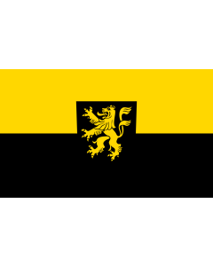 Flag: Sasbach am Kaiserstuhl |  landscape flag | 1.35m² | 14.5sqft | 90x150cm | 3x5ft 