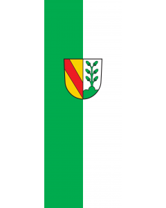 Flag: Sexau |  portrait flag | 6m² | 64sqft | 400x150cm | 13x5ft 