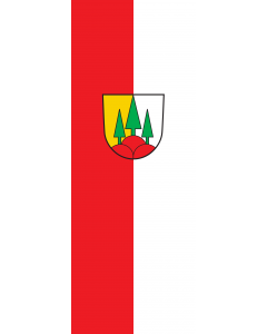 Flag: Simonswald |  portrait flag | 6m² | 64sqft | 400x150cm | 13x5ft 