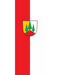 Flag: Simonswald |  portrait flag | 3.5m² | 38sqft | 300x120cm | 10x4ft 