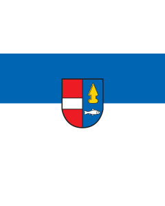 Flag: Rheinhausen |  landscape flag | 1.35m² | 14.5sqft | 90x150cm | 3x5ft 