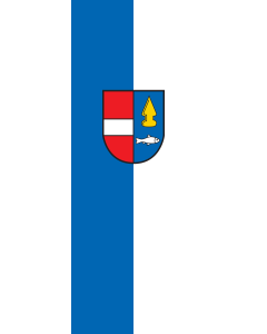 Flag: Rheinhausen |  portrait flag | 6m² | 64sqft | 400x150cm | 13x5ft 