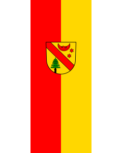 Flag: Freiamt | portrait flag | 3.5m² | 38sqft | 300x120cm | 10x4ft