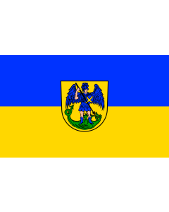 Flag: Appenweier |  landscape flag | 1.35m² | 14.5sqft | 90x150cm | 3x5ft 