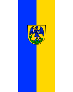 Flag: Appenweier | portrait flag | 3.5m² | 38sqft | 300x120cm | 10x4ft
