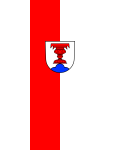 Flag: Durbach | portrait flag | 3.5m² | 38sqft | 300x120cm | 10x4ft