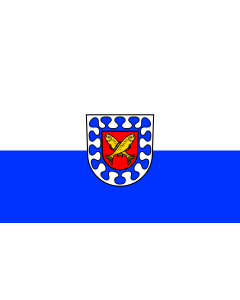 Flag: Fischerbach |  landscape flag | 1.35m² | 14.5sqft | 90x150cm | 3x5ft 