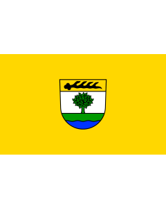 Flag: Gutach (Schwarzwaldbahn) |  landscape flag | 1.35m² | 14.5sqft | 90x150cm | 3x5ft 