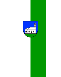Flag: Hofstetten | portrait flag | 3.5m² | 38sqft | 300x120cm | 10x4ft