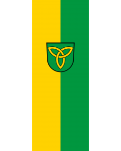 Flag: Hohberg |  portrait flag | 6m² | 64sqft | 400x150cm | 13x5ft 