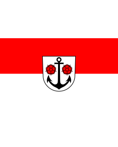 Flag: Kehl |  landscape flag | 1.35m² | 14.5sqft | 90x150cm | 3x5ft 