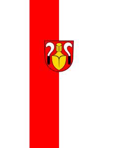 Flag: Kippenheim | portrait flag | 3.5m² | 38sqft | 300x120cm | 10x4ft