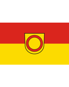Flag: Meißenheim |  landscape flag | 1.35m² | 14.5sqft | 90x150cm | 3x5ft 